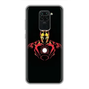 Чехол Супергерой Железный человек на Xiaomi Redmi Note 9 (Железный человек)