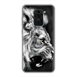 Чохол з картинкою на Xiaomi Redmi Note 9 (Злий Лев)