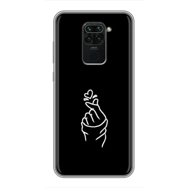 Чехол с рисунком «Знак Сердечка» для Xiaomi Redmi Note 9 Чехол с рисунком «Знак Сердечка» для Xiaomi Redmi Note 9