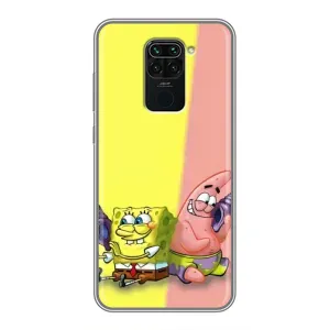 Чохли з Патріком на Xiaomi Redmi Note 9 (Дзвінок)