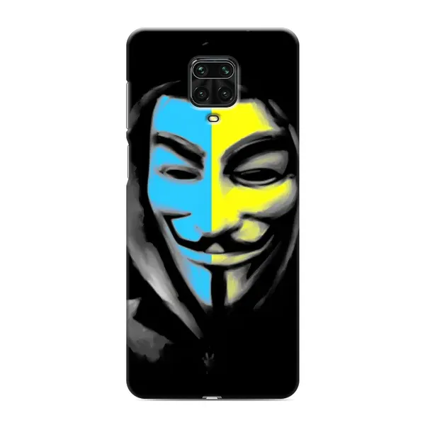 Чехол с рисунком «Анонимус патриот» для Xiaomi Redmi Note 9S Чехол с рисунком «Анонимус патриот» для Xiaomi Redmi Note 9S