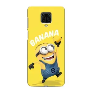 Мультяшний принт на Чохол для Редмі Нот 9с (Banana)