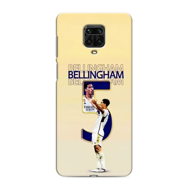 Чехол с рисунком «Беллингем ,Реал 5» для Xiaomi Redmi Note 9S