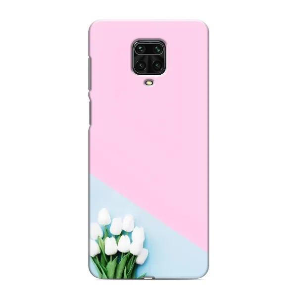 Чехол с рисунком «Белые тюльпаны» для Xiaomi Redmi Note 9S Чехол с рисунком «Белые тюльпаны» для Xiaomi Redmi Note 9S