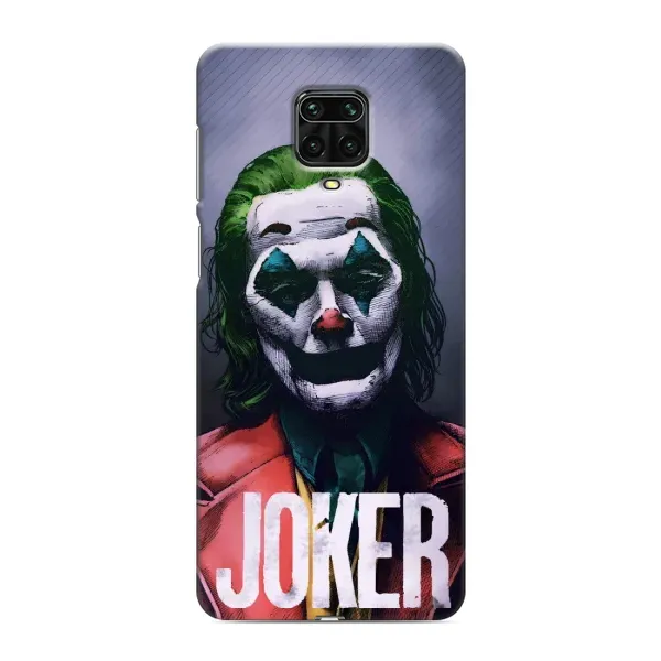 Чехол с рисунком «Джокер» для Xiaomi Redmi Note 9S Чехол с рисунком «Джокер» для Xiaomi Redmi Note 9S