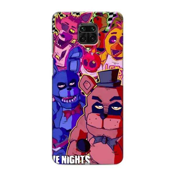 Чехол с рисунком «Фредди» для Xiaomi Redmi Note 9S