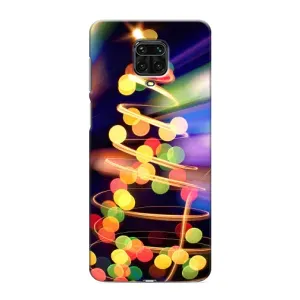 Чехол Новогодняя Елка на Xiaomi Redmi Note 9S (Гирлянды)
