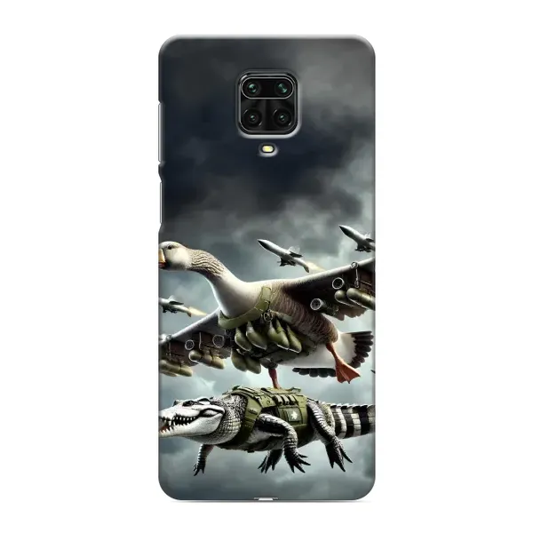Чехол с рисунком «Гусини и крокодило» для Xiaomi Redmi Note 9S Чехол с рисунком «Гусини и крокодило» для Xiaomi Redmi Note 9S