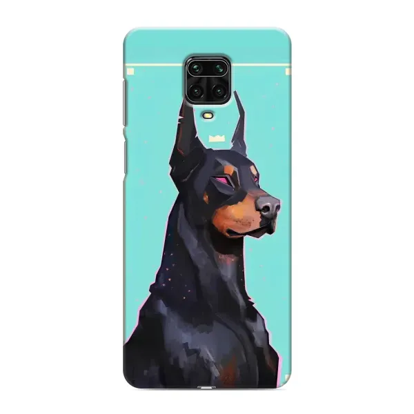 Чехол с рисунком «Король доберман» для Xiaomi Redmi Note 9S Чехол с рисунком «Король доберман» для Xiaomi Redmi Note 9S