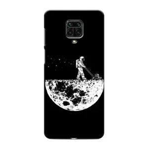 Силиконовый Чехол с принтом "Космонавты" на Xiaomi Redmi Note 9S (Космонавт)