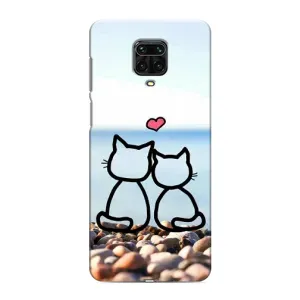 Силіконові Чохли Коханій людині для Xiaomi Redmi Note 9S (Котейки)
