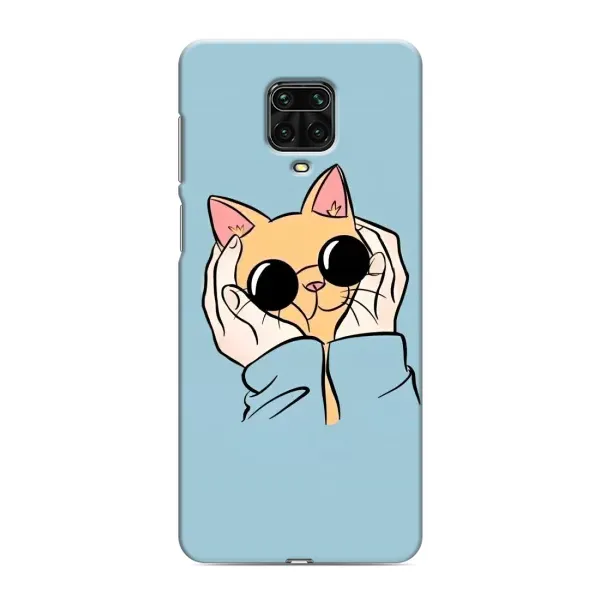 Чехол с рисунком «КОТИК в очках» для Xiaomi Redmi Note 9S Чехол с рисунком «КОТИК в очках» для Xiaomi Redmi Note 9S