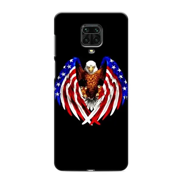 Чохол з малюнком «Крила США» для Xiaomi Redmi Note 9S Чохол з малюнком «Крила США» для Xiaomi Redmi Note 9S