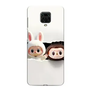 Чохол з принтом Лабубу для Xiaomi Redmi Note 9S (Фігурки Labubu)