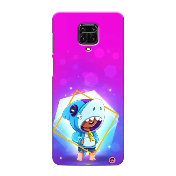 Чехол с рисунком «Леон в костюме Акулы» для Xiaomi Redmi Note 9S