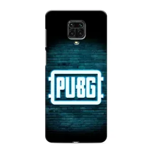 Чохол (TPU) з картинкою "Лого Пабг" на Редмі Нот 9с (Лого PUBG)