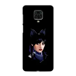 Чохол з картинкою Венсдей на Xiaomi Redmi Note 9S (Мила Венсдей)