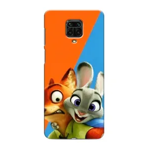 Чохли ЗООТРОПОЛІС для Xiaomi Redmi Note 9S (Нік і Хопс)