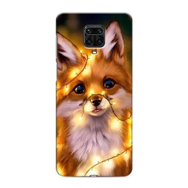 Чехол с рисунком «Новогодний лисенок» для Xiaomi Redmi Note 9S Чехол с рисунком «Новогодний лисенок» для Xiaomi Redmi Note 9S