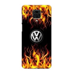 Чохол "Фольксваген" для Xiaomi Redmi Note 9S (Вогняний Лого)