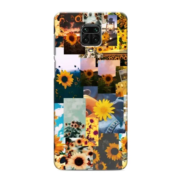 Чехол с рисунком «Подсолнуховый дизайн» для Xiaomi Redmi Note 9S Чехол с рисунком «Подсолнуховый дизайн» для Xiaomi Redmi Note 9S