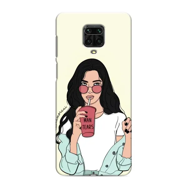 Чехол с рисунком «С напитком» для Xiaomi Redmi Note 9S Чехол с рисунком «С напитком» для Xiaomi Redmi Note 9S