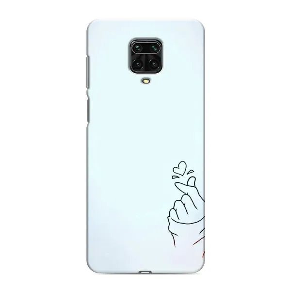 Чохол з малюнком «Сердечко на блакитному» для Xiaomi Redmi Note 9S