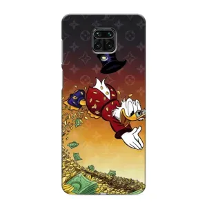 Силиконовый чехол для Xiaomi Redmi Note 9S (Скрудж Луи Виттон)