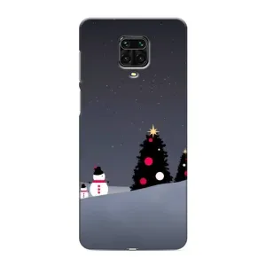 Чехлы на Новый Год Xiaomi Redmi Note 9S (Снеговички)