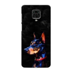 Бампер для Xiaomi Redmi Note 9S с картинкой "Песики" (Собака Мопс)