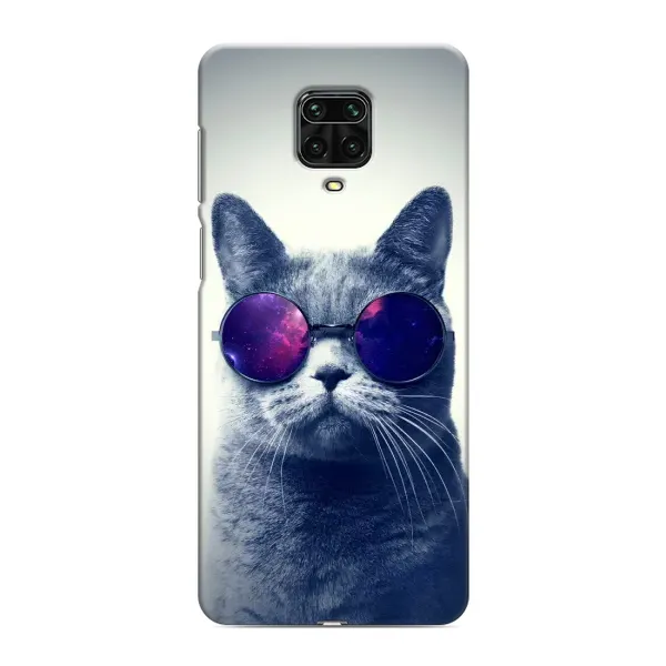Чехол с рисунком «Стильный КОТ» для Xiaomi Redmi Note 9S Чехол с рисунком «Стильный КОТ» для Xiaomi Redmi Note 9S