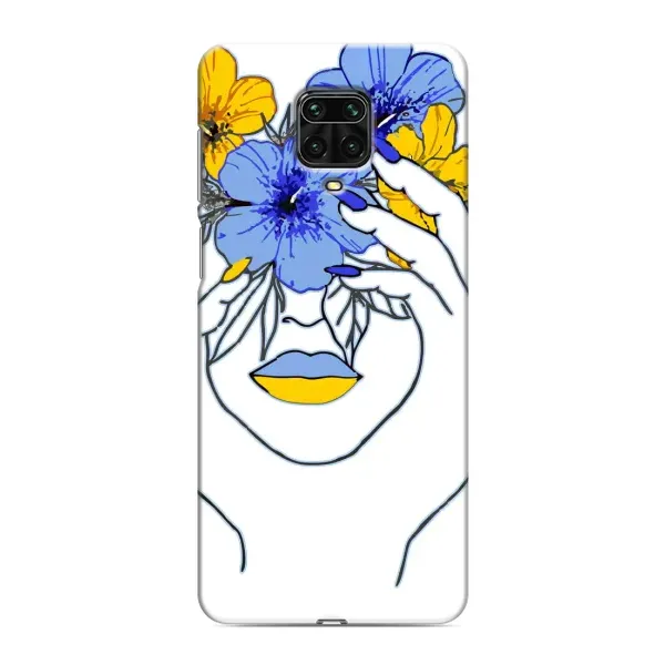 Чехол с рисунком «Украинка на всю голову» для Xiaomi Redmi Note 9S Чехол с рисунком «Украинка на всю голову» для Xiaomi Redmi Note 9S