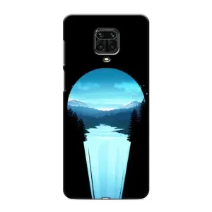 Летний Чехол на Xiaomi Redmi Note 9S (Синий Водопад)