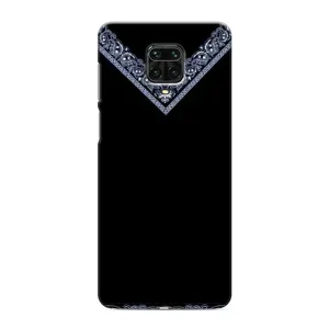 Силіконовый Чохол на Xiaomi Redmi Note 9S (Комірець вишиванки)