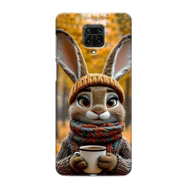 Чохол з малюнком «Зайчик з кавою» для Xiaomi Redmi Note 9S Чохол з малюнком «Зайчик з кавою» для Xiaomi Redmi Note 9S