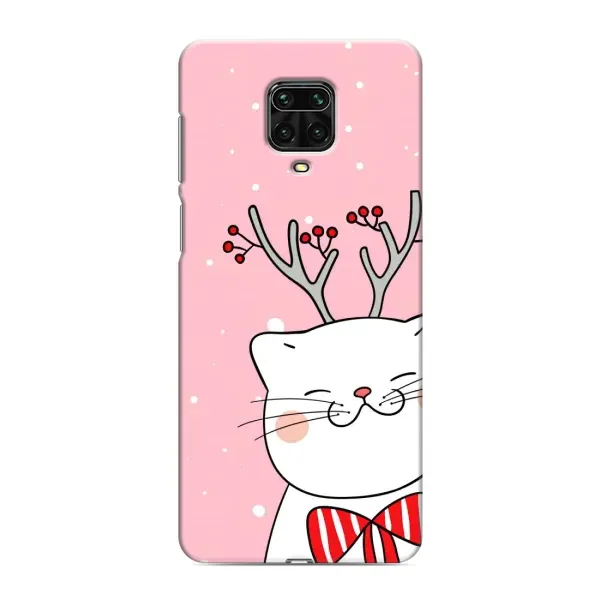 Чехол с рисунком «Зимний кот» для Xiaomi Redmi Note 9S Чехол с рисунком «Зимний кот» для Xiaomi Redmi Note 9S