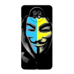Чехол с Украинской символикой на Редми Нот 9Т (Анонимус патриот)