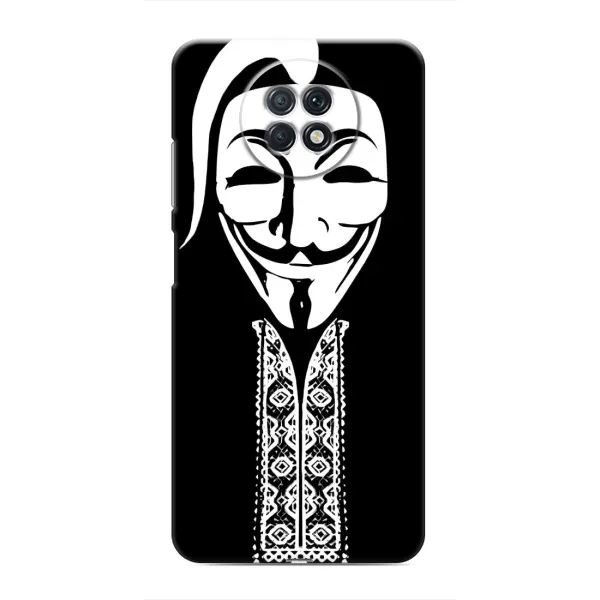 Чохол з малюнком «Анонімус» для Xiaomi Redmi Note 9T Чохол з малюнком «Анонімус» для Xiaomi Redmi Note 9T
