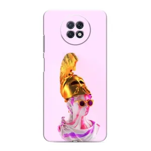 Чохол з Прикольним Принтом на Xiaomi Redmi Note 9T (АРТ Статуя)