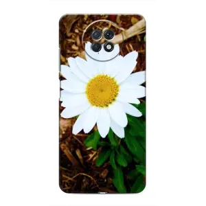 Чохол з ромашками на Xiaomi Redmi Note 9T (Біла ромашка)