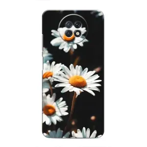 Чохол з ромашками на Xiaomi Redmi Note 9T (Білі ромашки)