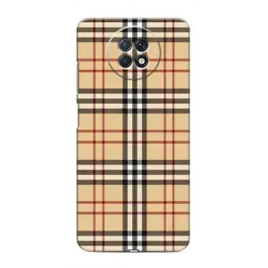 Чехол с рисунком «Burberry стиль» для Xiaomi Redmi Note 9T