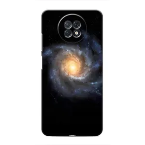 Чохли КОСМОС на Xiaomi Redmi Note 9T (Чорна дира)