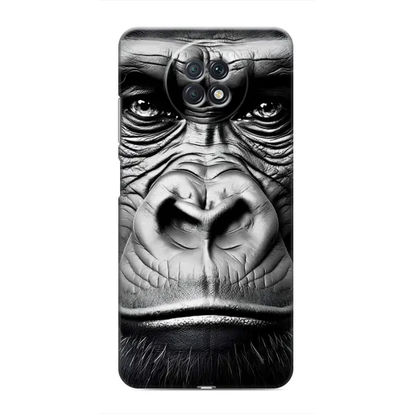 Чехол с рисунком «Черная обезьяна» для Xiaomi Redmi Note 9T Чехол с рисунком «Черная обезьяна» для Xiaomi Redmi Note 9T