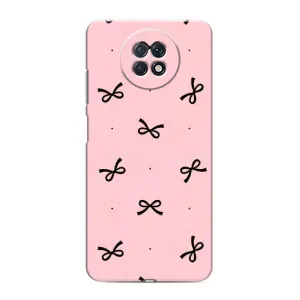 Чохол банти для Xiaomi Redmi Note 9T (Чорні бантики)