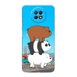 Чохли з Пандами на Xiaomi Redmi Note 9T (Друзі)