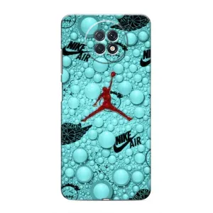 Силиконовый Чехол Nike Air Jordan на Редми Нот 9Т (Джордан Найк)