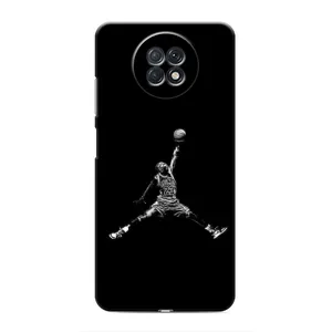 Силиконовый Чехол Nike Air Jordan на Редми Нот 9Т (Джордан)