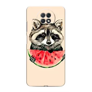 Силіконовий Чохол з Энотами на Xiaomi Redmi Note 9T (Єнот)