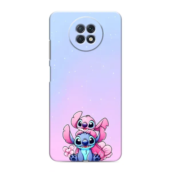 Чехол с рисунком «Энджл и Стич» для Xiaomi Redmi Note 9T Чехол с рисунком «Энджл и Стич» для Xiaomi Redmi Note 9T